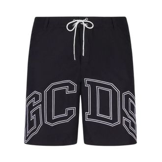 GCDS Gcds, Heren, Badkleding, Zwart, Maat: XL
