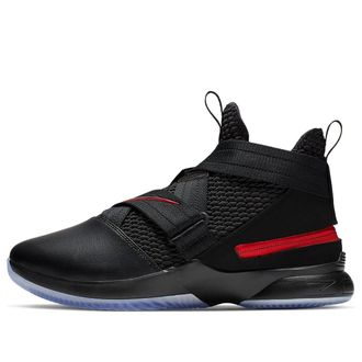 Nike LeBron Soldier 12 FlyEase 4E Black University Red AV6372-004
