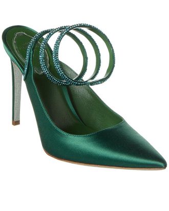 Rene Caovilla Cleo Satin Pump
