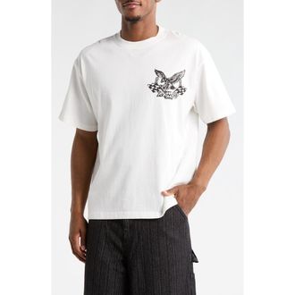 Honor The Gift Motor Oil Graphic T-Shirt in White at Nordstrom Rack, Size Xx-Large