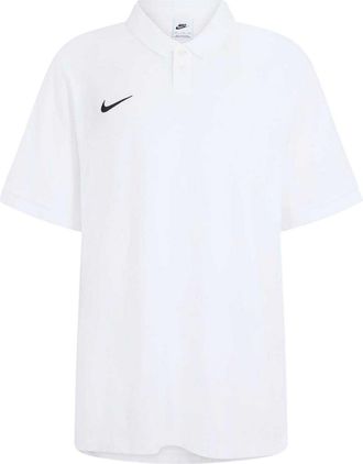 Nike Heren Team Club Marl Poloshirt (Wit)
