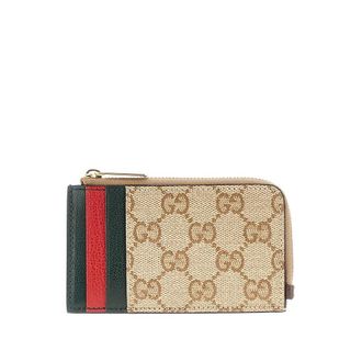 Gucci Coated GG fabric cardholder Woman One Size