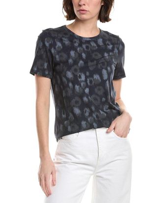 Rag & Bone All Over Leopard Jersey T-Shirt