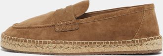 Gianvito Rossi Brown Suede Lido Espadrilles