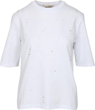 Semicouture T-Shirts und Polos Wei&szlig;