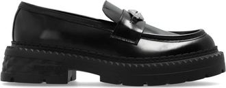Jimmy Choo London Marlow Loafers - Dames - Loafers - Zwart - 40 EU - Leer - Schoenen