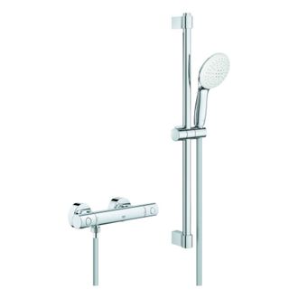 GROHE Grifo Termost&aacute;tico Para Ducha Grohtherm 800 C 347681 Con Conjunto De Ducha 600mm Cromo, 34768001