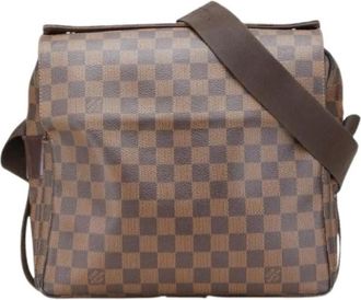 Louis Vuitton Pre-owned Cross Body Bags, female, Brown, Size: ONE SIZE Pre-owned Vintage Plastic Cross Body Bag