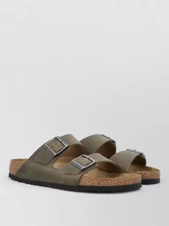 Birkenstock leather double-strap sandals