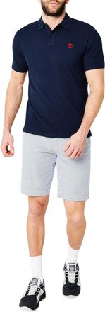 Timberland Heren Miller Poloshirt met Korte Mouwen (Donkere saffier)