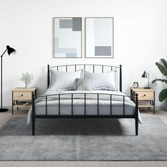 vidaXL Vidaxl - Furniture Limited - Mesitas Noche 2 Uds Madera Ingenier&iacute;a Roble