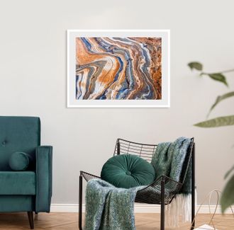 Queence Bild »Jane« Abstrakt Spa Spirituelle Bilder Stein