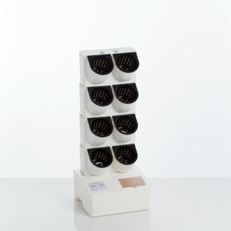 Oresteluchetta Giardino verticale in polipropilene bianco cm. L.26 x P.24 x H.63,5