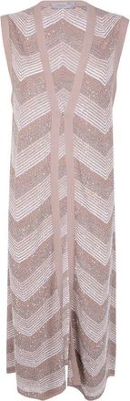 D.exterior D. EXTERIOR Degrade Lux Long Waistcoat