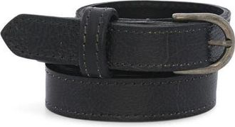 Bed Stü Monae Belt in Black Rustic at Nordstrom, Size Medium