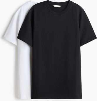 H&M MAMA Before & After 2er-Pack Stillshirts - Schwarz