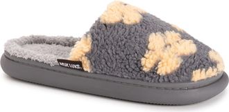 Muk Luks Joss Faux Shearling Lined Slipper in Grey at Nordstrom Rack, Size X-Large