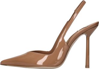 Le Silla Vivienne Slingback Pumps - Dames - Pumps - Bruin - 41 EU - Leer - Schoenen