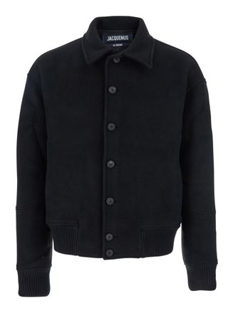 Jacquemus Black Bomber jacket