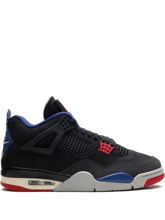 Nike Jordan Air Jordan 4 Rare Air - Black/Fire Red/Deep Royal Blue/Dark Smoke Grey/Tech Grey sneakers - Zwart