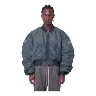 Rick Owens Giacca Bomber Secchia Flight - - Jackets - Uomo - Grigio - M