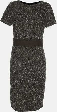 Paule Ka Black/white Tweed Dress