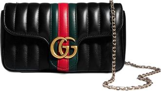 Gucci Jetset GG Marmont Quilted Leather Clutch Bag