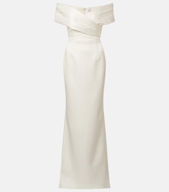Rebecca Vallance Sposa - Abito lungo Blaise in raso