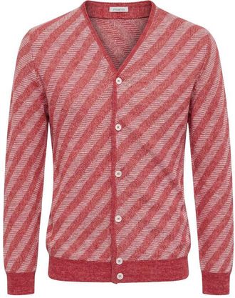 Malo Linen Men Mens Cardigan