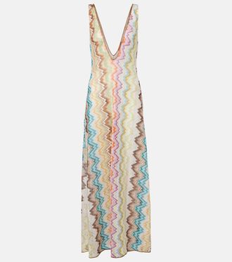 Missoni Zigzag maxi dress