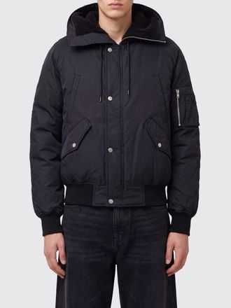 Maison Margiela Bomber imbottito in nylon con cappuccio e tasche multiple
