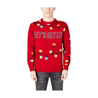 Only & Sons Hombre, Jerseys, Rojo, Talla: S