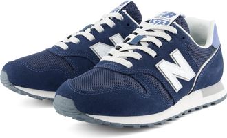 New Balance Sneaker NEW BALANCE 373, Damen, Gr. 36,5, navy blau, Leder, Synthetik, Textil, Schuhe Sneaker