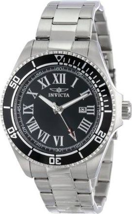 Invicta Pro Diver Black Dial Stainless Steel Mens Watch 14998