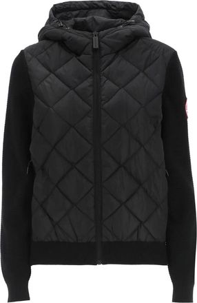 Canada Goose Zwarte Winterjas met Capuchon - Dames - Winterjassen - Zwart - S - Jassen