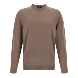 Zanone Hombre, Jerseys, Beige, Talla: L