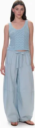 Rebecca Taylor Siena Poplin Pant in Seafoam at Nordstrom, Size X-Small