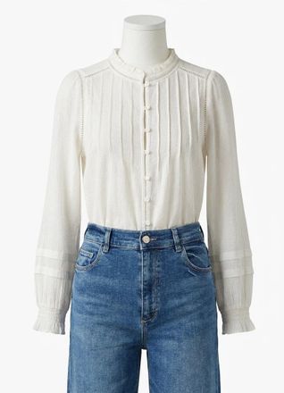Faherty Willa Top In White