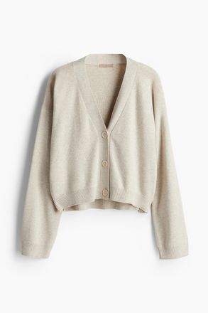 H&M Feinstrick-Cardigan - Beige