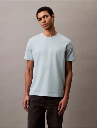 Calvin Klein Mens Mini Shadow Stripe Classic Tee - Blue - 2XL