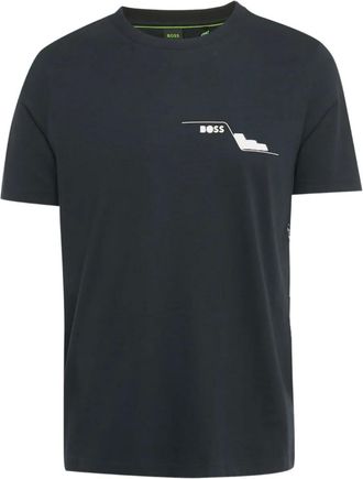 BOSS T-shirt con logo - Blu