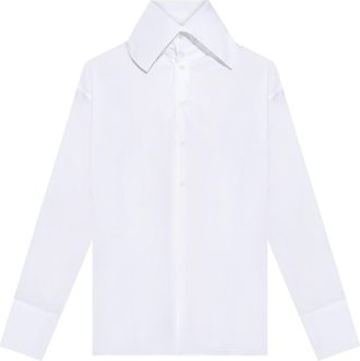 Fabiana Filippi poplin shirt - women - Cotton - 46 - White