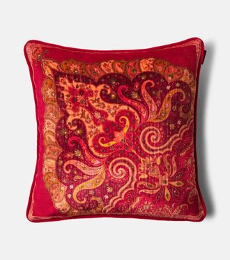 Etro Paisley cushion