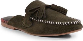 Seychelles Silverlake Tassel Mule in Olive at Nordstrom, Size 7.5