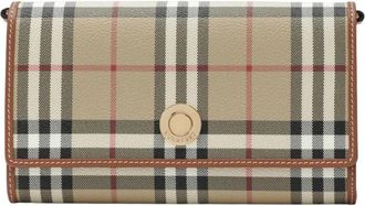 Burberry Vanity Cross Body Bag - Dames - Schoudertassen - Beige - ONE Size - Katoen - Tassen