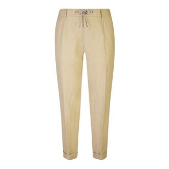 Eleventy Pantaloni Jogger - - Trousers - Uomo - Beige - W38