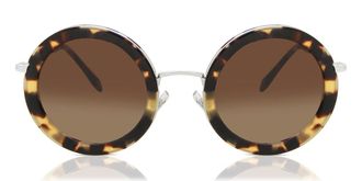 Miu Miu MU59US 7S06S1 Womens Sunglasses Tortoiseshell Size 48