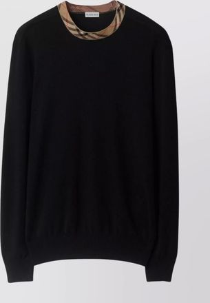 Burberry wool crew neck sweater