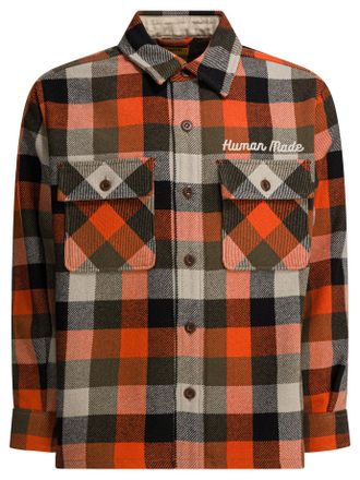 Human Made Overshirt-Jacke aus menschlicher Wolle