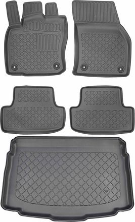 OEM Juego De Alfombrillas Para Coche Y Alfombrilla Para Maletero Para Volkswagen T-roc Crossover De Diciembre De 2017